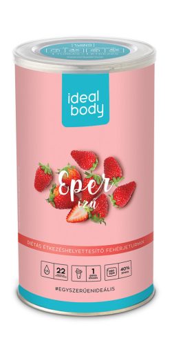 Idealbody fogyókúrás italpor eper 525 g