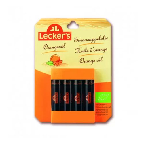 Leckers bio narancsolaj /étkezési/4x2 ml 8 ml