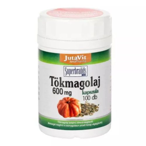 Jutavit tökmagolaj kapszula 600mg 100 db