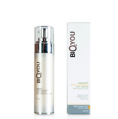 Bio2you natúr homokt anti-ageing nappali arckrém hialuronsav 50 ml