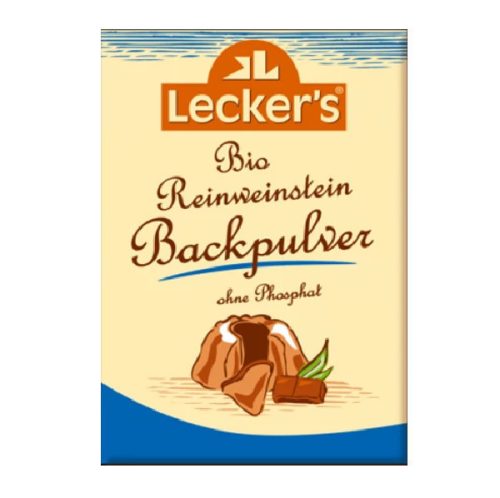 Leckers bio borkő sütőpor 4x21 g 84 g