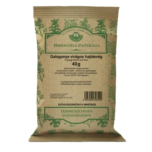 Herbária galagonya virágos hajtásvég tea 40 g