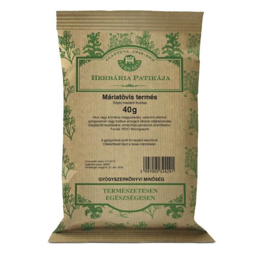 Herbária máriatövistermés tea 40 g