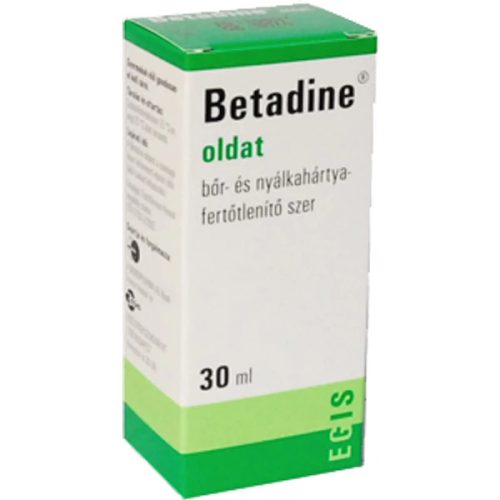 Betadine bőr- és nyálkahártya fertőtlenítő szer 30 ml