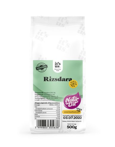 It's us naturbit rizsdara 500 g