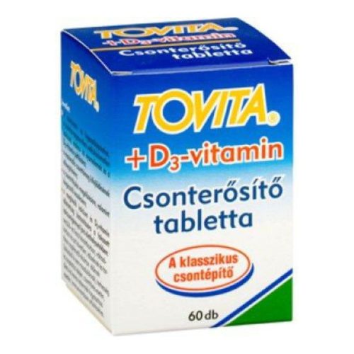 Tovita csonterősítő tabletta+d3 vitamin 60 db