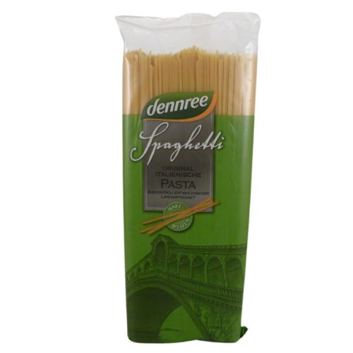 Dennree bio tészta spagetti 1000 g