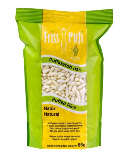 Friss pufi puffasztott rizs natúr 85 g