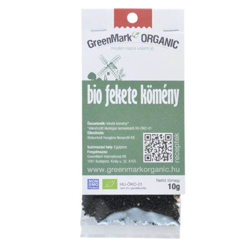 Greenmark bio fekete kömény 10 g