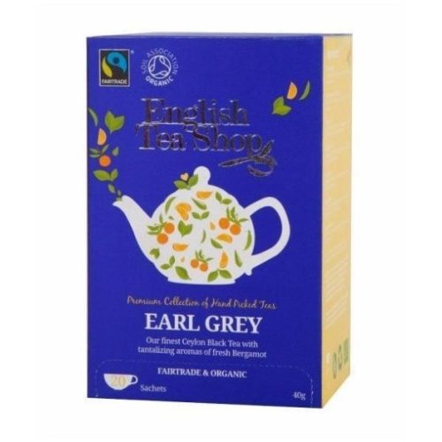 English Tea Shop bio earl grey tea 20x2g 40 g