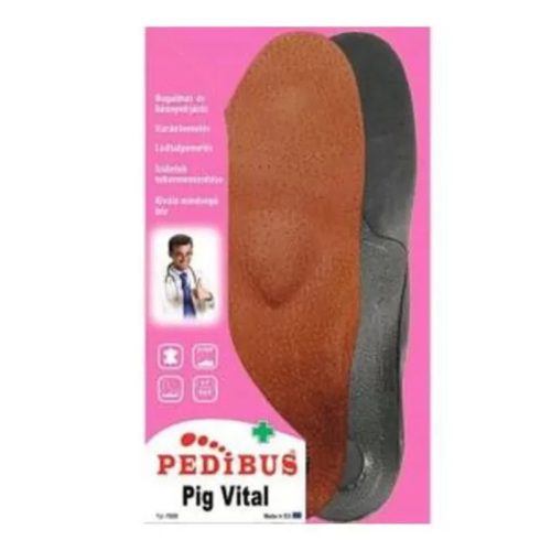 Pedibus talpbetét bőr pig vital 43/44 1 db