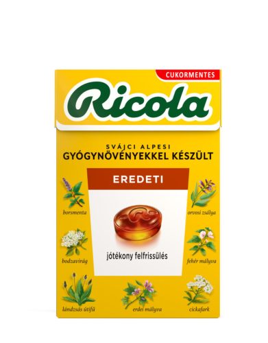 Ricola cukorka original herbs 40 g