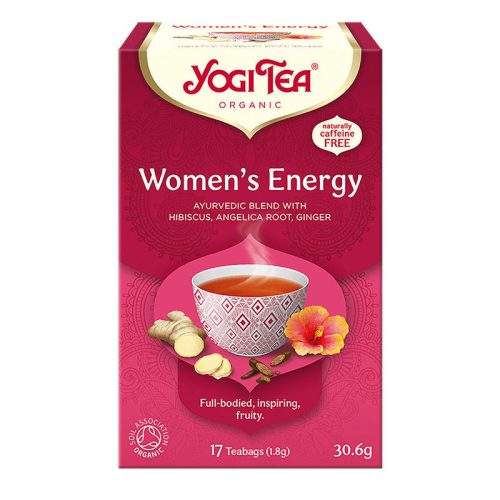 Yogi bio tea női energia 17x1,8g 31 g