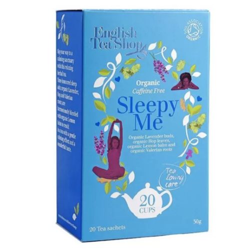 English Tea Shop wellness bio tea sleepy me koffein mentes 20x1.5g 30 g