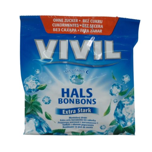 Vivil extra erős borsmentás cukorka 60 g