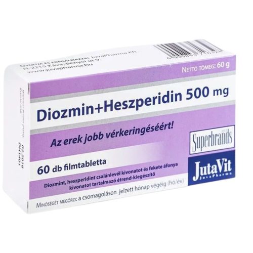 Jutavit diozmin+heszperidin tabletta 500mg 60 db