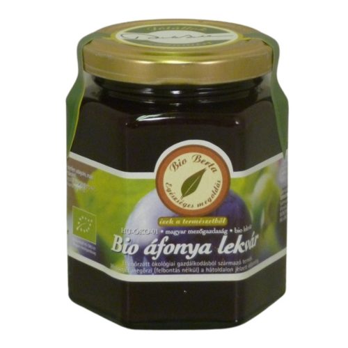 Bio Berta bio áfonya lekvár 190 g