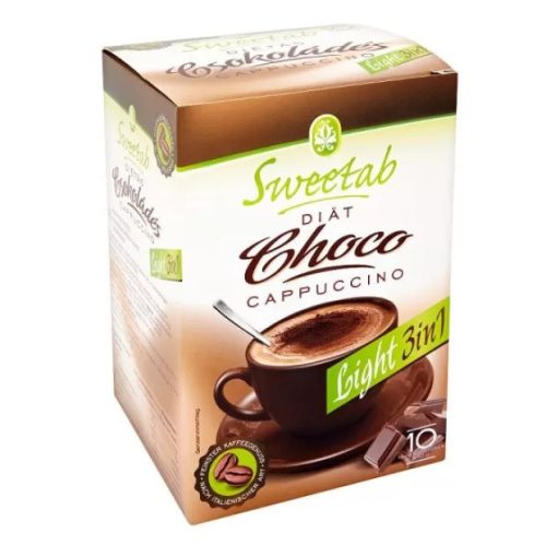 Sweetab cappuccino por csokis 10db 100 g