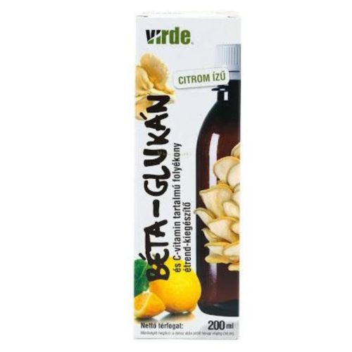 Virde bétaglukán és c-vitamin tartalmú szirup 200 ml