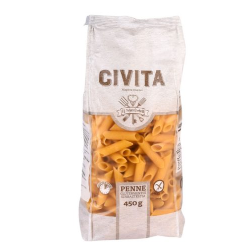 Civita kukorica száraztészta penne 450 g