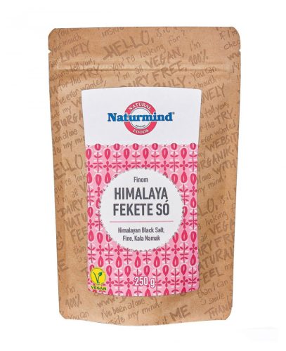 Naturmind fekete só finom 250 g