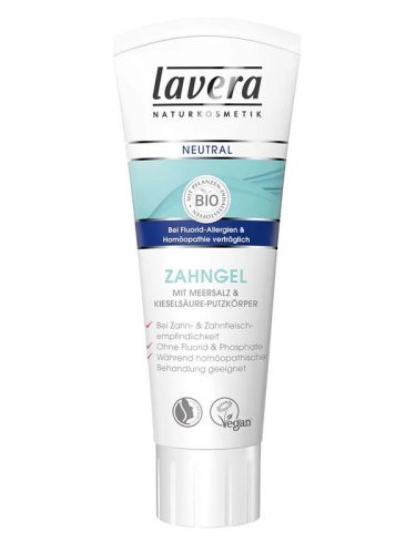 Lavera neutral bio foggél tengeri sóval és kovasavval 75 ml