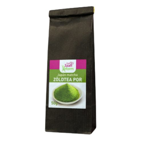 Szafi Reform japán matcha zöldteapor 50 g