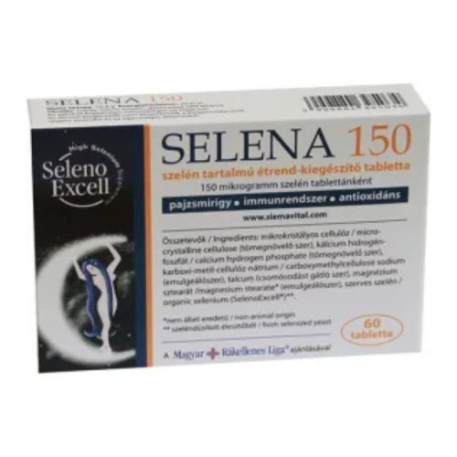 Selena 150 szeléntartalmú tabletta 60 db