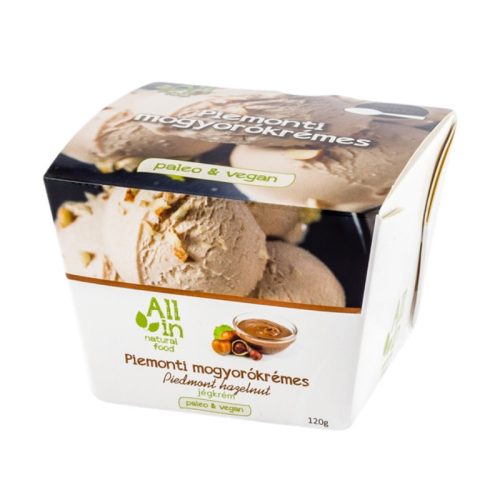 All in jégkrém piemonti mogyorós 120 g