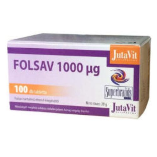 Jutavit folsav 1000 µg 100 db