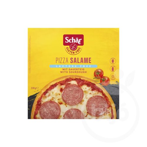 Schär gluténmentes szalámis pizza (m) 330 g