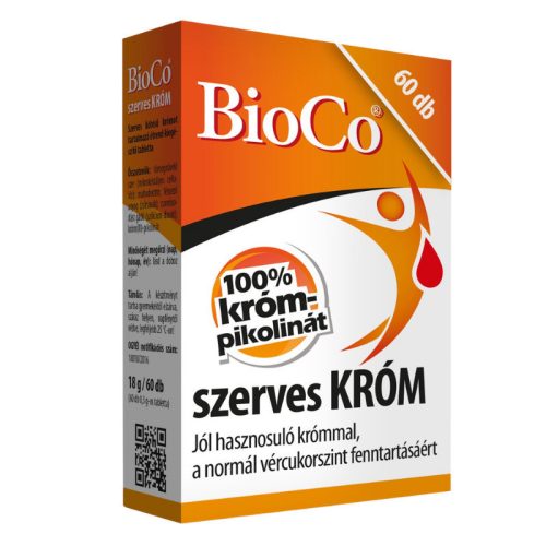 Bioco szerves króm tabletta 60 db