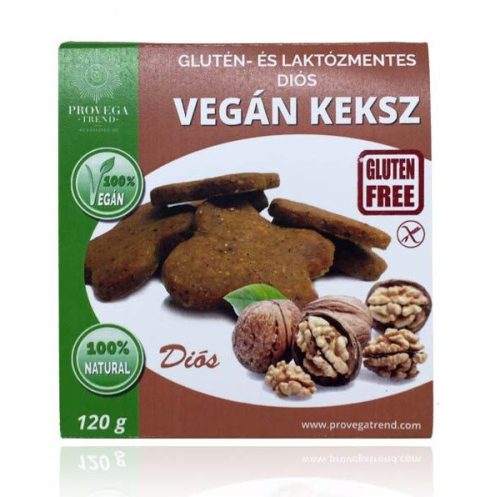 Provega trend gluténmentes diós vegán keksz 120 g