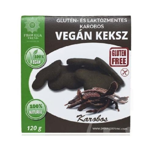 Provega trend gluténmentes karobos vegán keksz 120 g