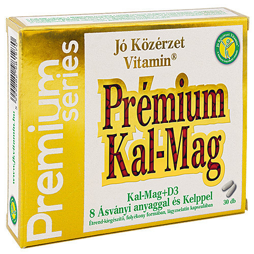 Jó Közérzet prémium kal+mag+d3 vitamin+8 ásvány+kelp kapszula 30 db