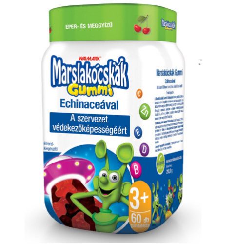 Marslakócskák gummi echinaceával gumivitamin 60 db