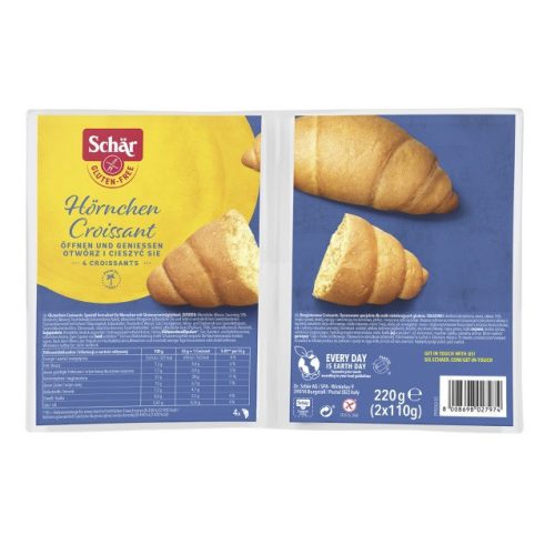 Schär gluténmentes croissant 220 g