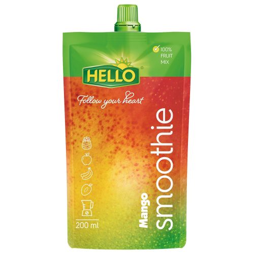 Hello smoothie mangó gyümölcsturmix 200 ml