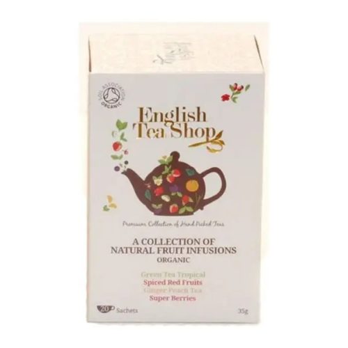 English Tea Shop bio 20 fehér tea kókusszal és passion gyümölccsel   20x2g    40g