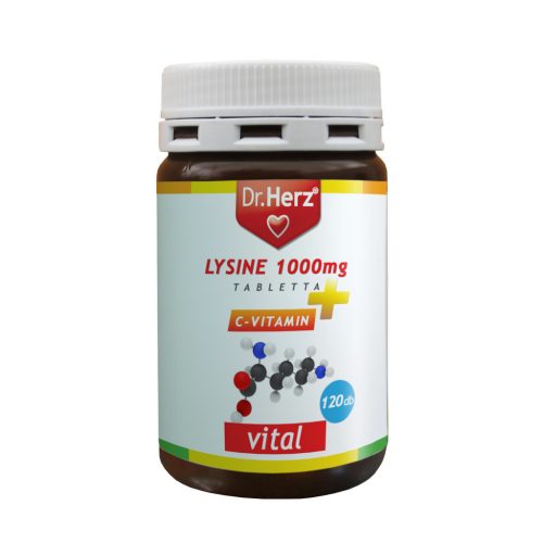 Dr.herz lysine-hcl 1000mg tabletta 120 db