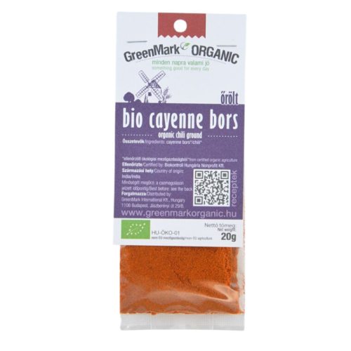 Greenmark bio cayenne bors őrölt 20 g