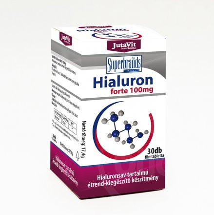 Jutavit hialuron forte 100 mg tabletta 30 db