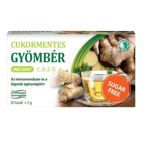 Dr.chen instant gyömbér tea cukormentes 100 g