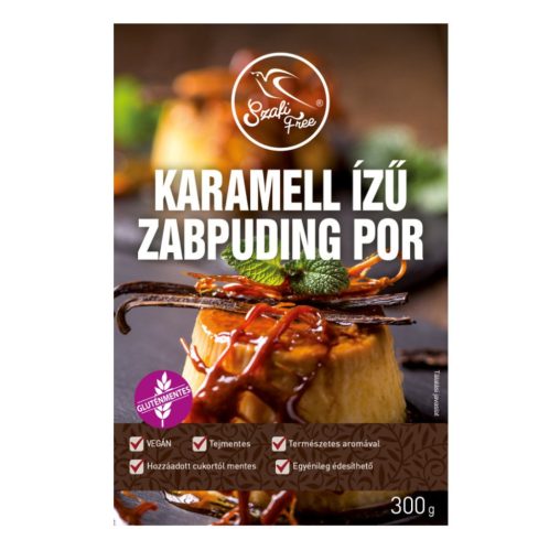 Szafi Free karamell ízű zabpuding por 300 g