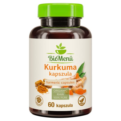 BioMenü bio kurkuma kapszula 60 db