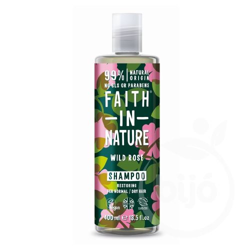 Faith in nature vadrózsa sampon 400 ml