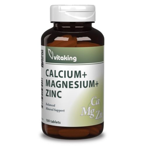 Vitaking calcium+magnesium+zinc 100 db