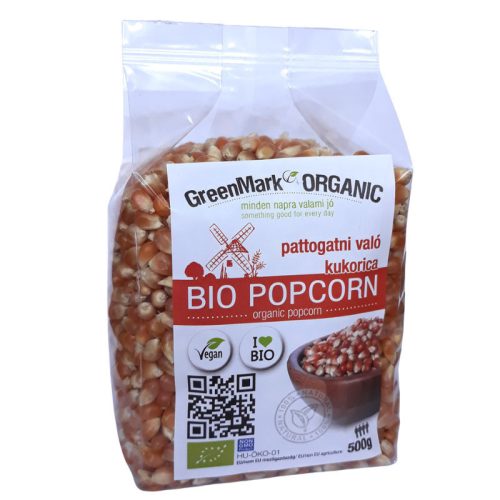 Greenmark bio popcorn 500 g