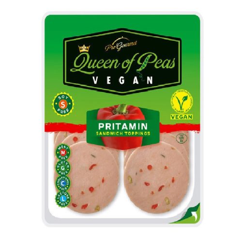 Queen of peas vegán pritaminos szendvicsfeltét 100 g