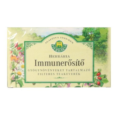 Herbária immunerősítő borítékolt filteres tea 20x1,5g 30 g